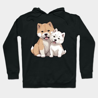 cute akita puppy Hoodie